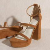 Oasis Society Raelynn - Suede Platform Heels