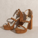 Oasis Society Raelynn - Suede Platform Heels