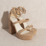 Oasis Society Raelynn - Suede Platform Heels