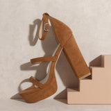 Oasis Society Raelynn - Suede Platform Heels