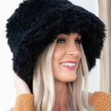 CC Faux Fur Bucket Hat