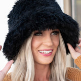 CC Faux Fur Bucket Hat