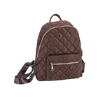 CHIC NYLON QUILTED FASHION BACKPACK