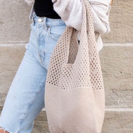 Soft Knit Hobo Bag