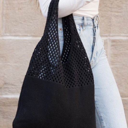 Soft Knit Hobo Bag