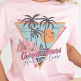 GOOD TIMES AND TAN LINES Graphic Tee