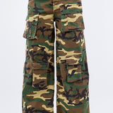 Utility Cargo Pants in Camo