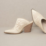 Oasis Society Kiara - Western Inspired Heeled Mule