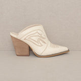 Oasis Society Kiara - Western Inspired Heeled Mule