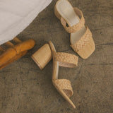 Oasis Society Kayla - Raffia Sandal Heel