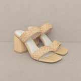 Oasis Society Kayla - Raffia Sandal Heel