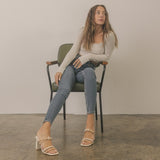 Oasis Society Sawyer - Two Strap Summer Heel