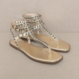 Oasis Society Oaklyn - Studded Gladiator Sandal