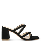 VALENTINA Strappy Casual Block Heel Sandals