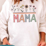 FLORAL MAMA GRAPHIC SWEATSHIRT