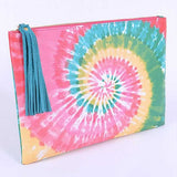 Tie Dye Iconic Envelope Clutch Bag