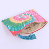 Tie Dye Iconic Envelope Clutch Bag