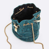 Oversize Rhinestone Iconic Bucket Bag