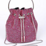 Oversize Rhinestone Iconic Bucket Bag