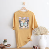 Mama Butterfly Garment Dyed Tee