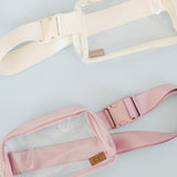 CC Clear Stadium Belt Bag Fanny Pack