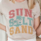 SUN SALT SAND GRAPHIC T-SHIRT