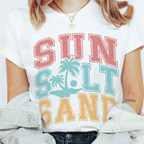 SUN SALT SAND GRAPHIC T-SHIRT