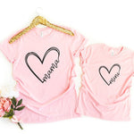 Heart Mama Bella Canvas Tee