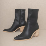 OASIS SOCIETY Vienna - Sleek Ankle Hugging Booties