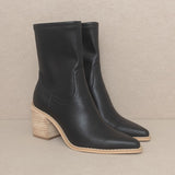 OASIS SOCIETY Vienna - Sleek Ankle Hugging Booties