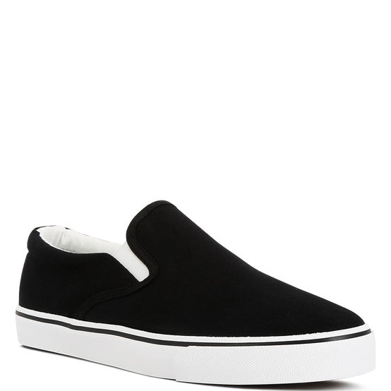 Canvas Slip On Sneakers