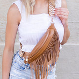 Nora Removable Fringe Crossbody Sling