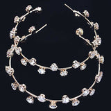 70MM Rhinestone Iconic Hoop Earrings