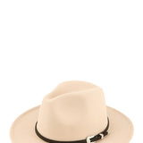 Basic Buckle Fedora Hat