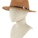 Basic Buckle Fedora Hat