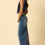 SUPER LONG MAXI SKIRT