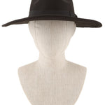 Felt Ribbon Basic Fedora Hat