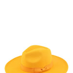 Felt Ribbon Basic Fedora Hat