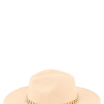 Rhinestone Accent Fedora Hat