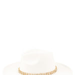 Rhinestone Accent Fedora Hat