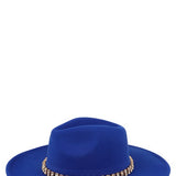 Rhinestone Accent Fedora Hat