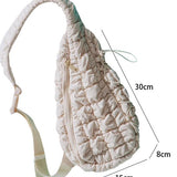 Quilted Drawstring jennie sling bag