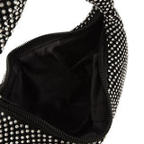 Rhinestone Round Handle Bag