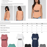 Mother's Day Mama Soft Colored Stack Tank Top