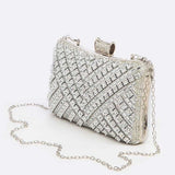 Crystal Iconic Bridal Party Box Clutch