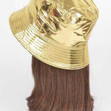 Metallic Shiny Bucket Hat