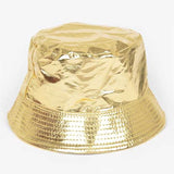 Metallic Shiny Bucket Hat