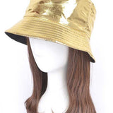 Metallic Shiny Bucket Hat