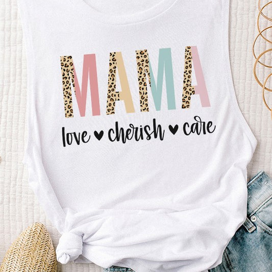 Mama Love Care Inspire Tank Top