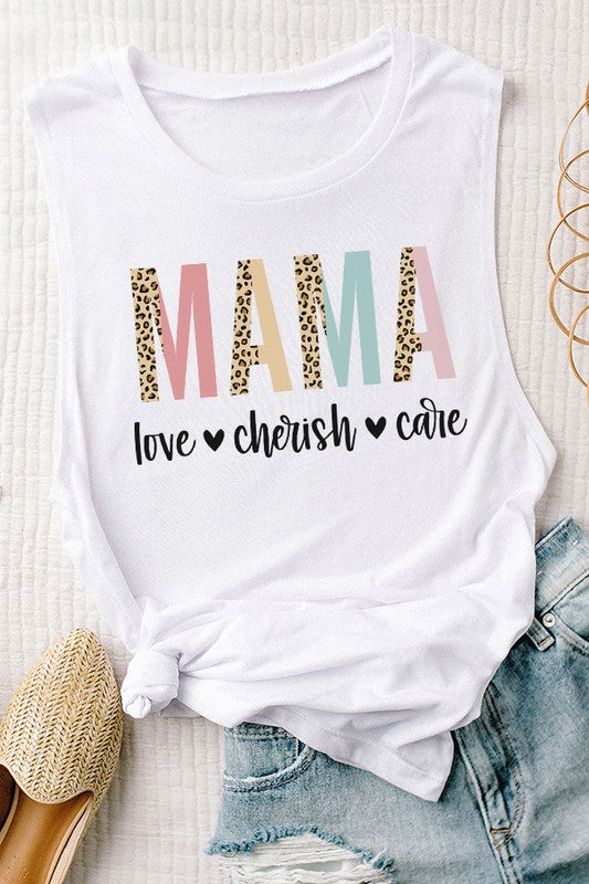 Mama Love Care Inspire Tank Top